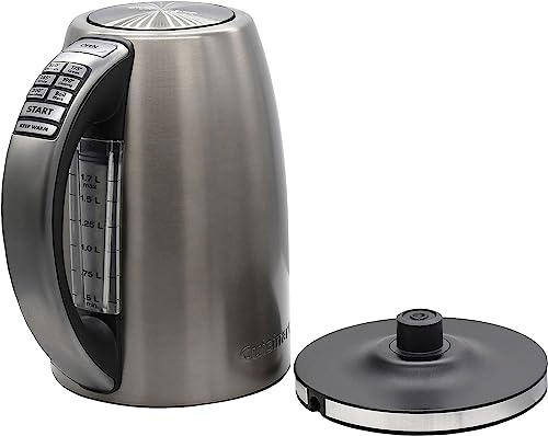 Cuisinart 1.7-Liter Stainless Steel Cordless Electric Kettle with 6 Preset Temperatures