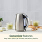 Cuisinart 1.7-Liter Stainless Steel Cordless Electric Kettle with 6 Preset Temperatures